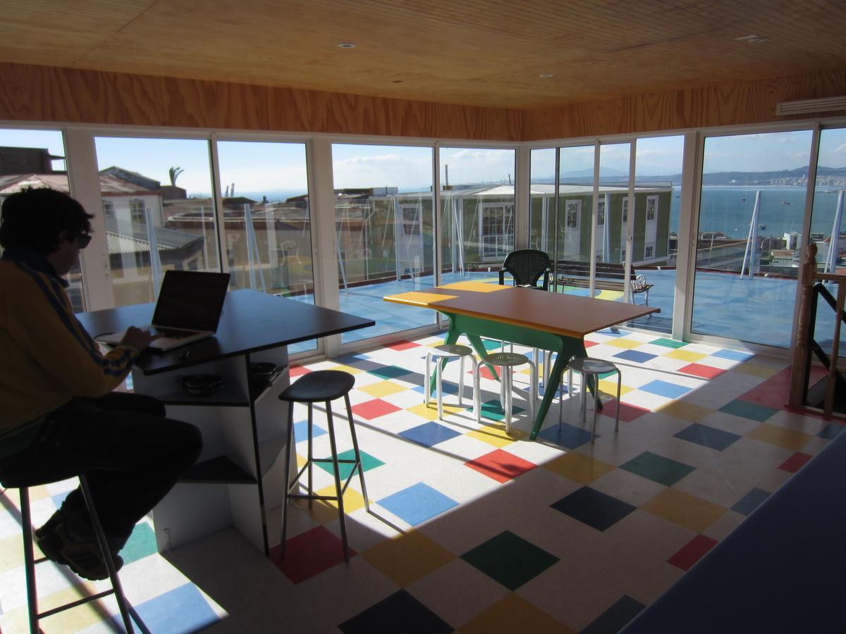 Planeta Lindo Hostel Valparaíso Buitenkant foto